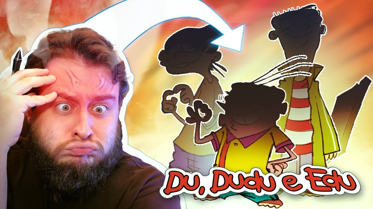 Desenhando DU, DUDU e EDU de Cabeça! INCRÍVEL MEMÓRIA E DESTREZA MANUAL