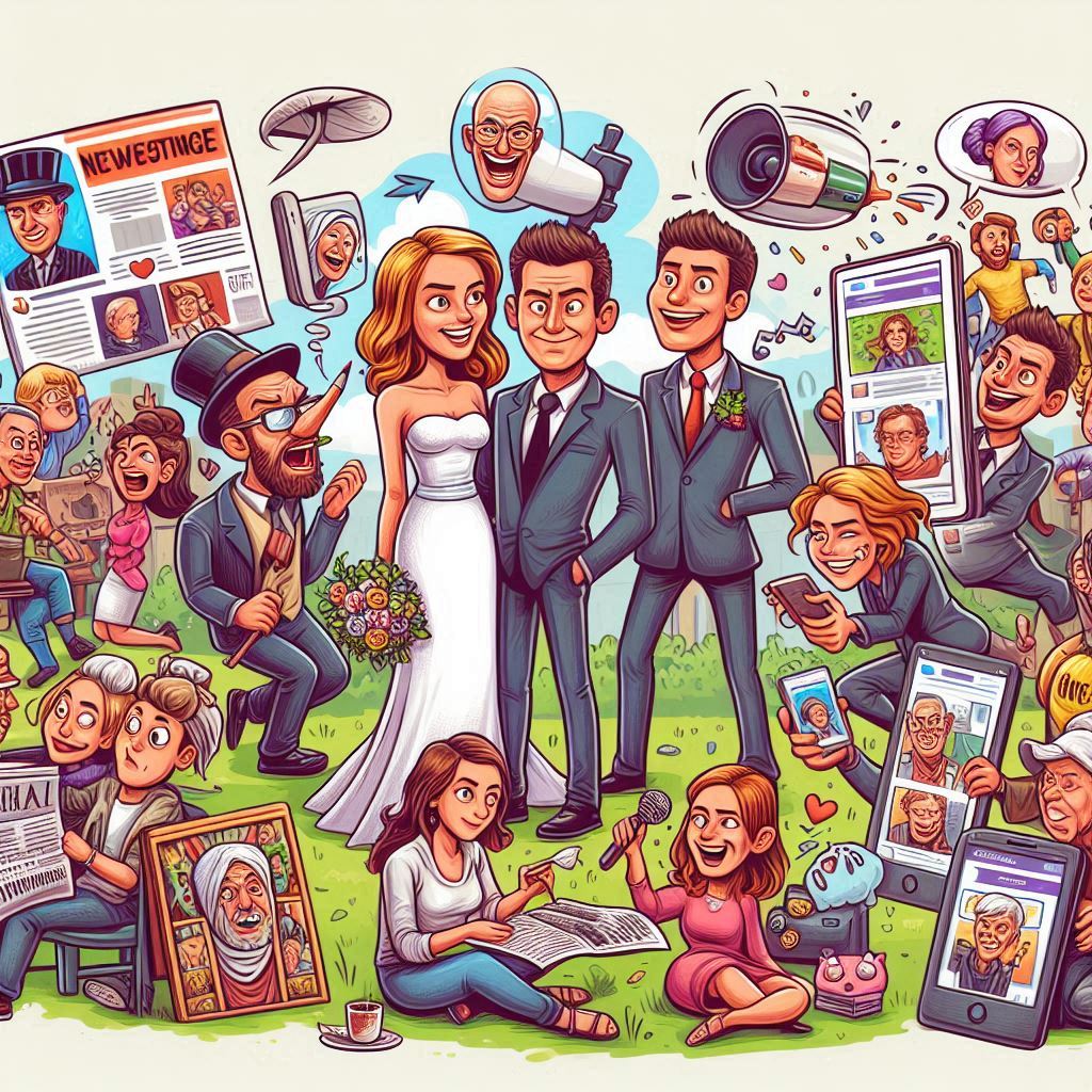 Onde Geralmente as Caricaturas Estão Presentes