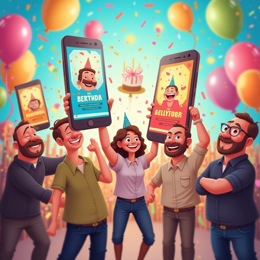 Convites Digitais Animados