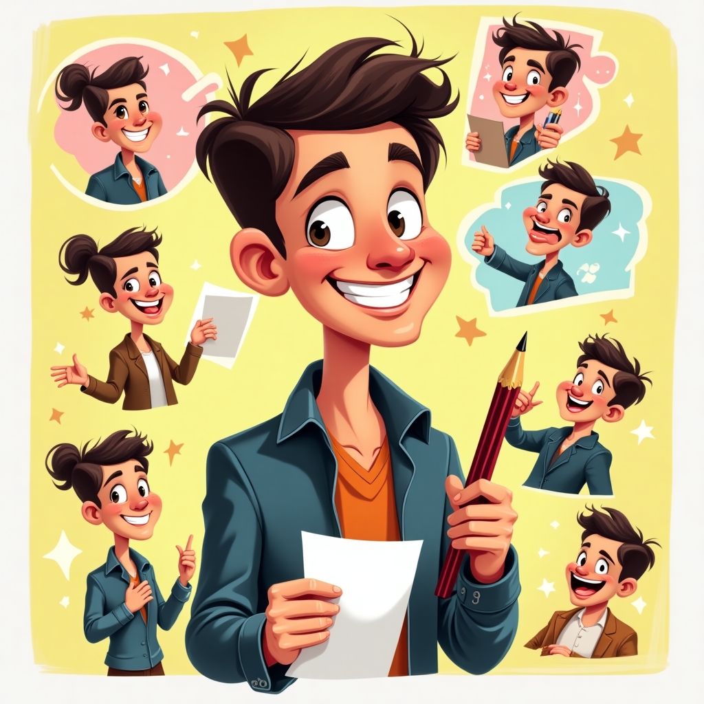 Aula Grátis de Caricatura