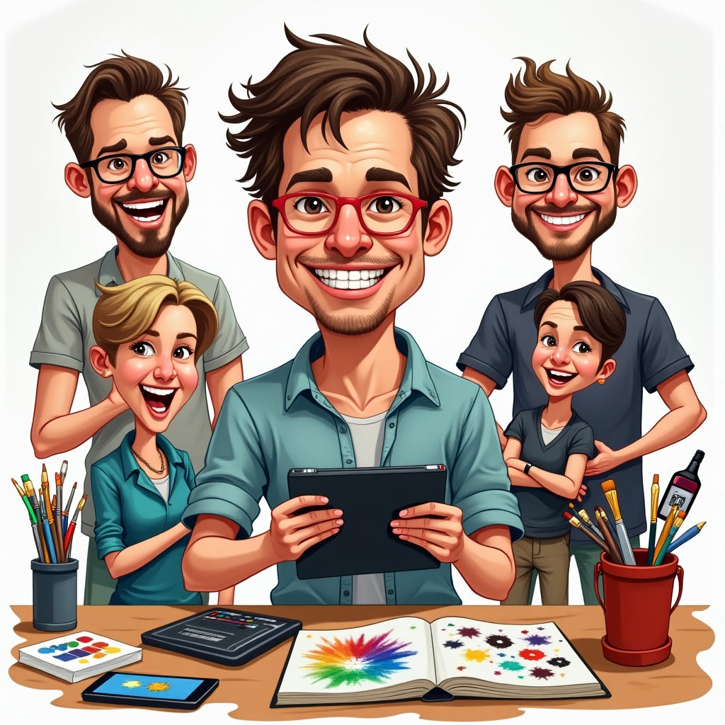 5 Curiosidades sobre Caricatura Digital