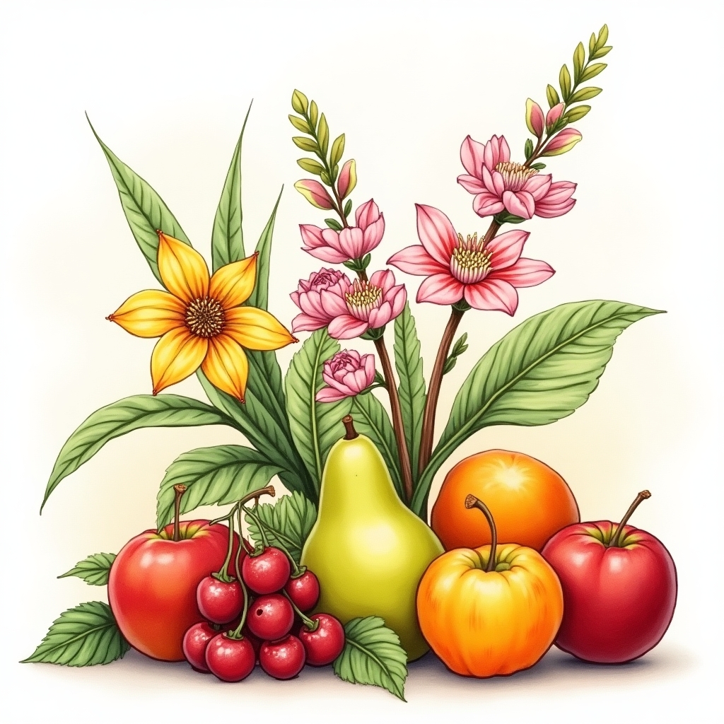 Desenho Realista Colorido