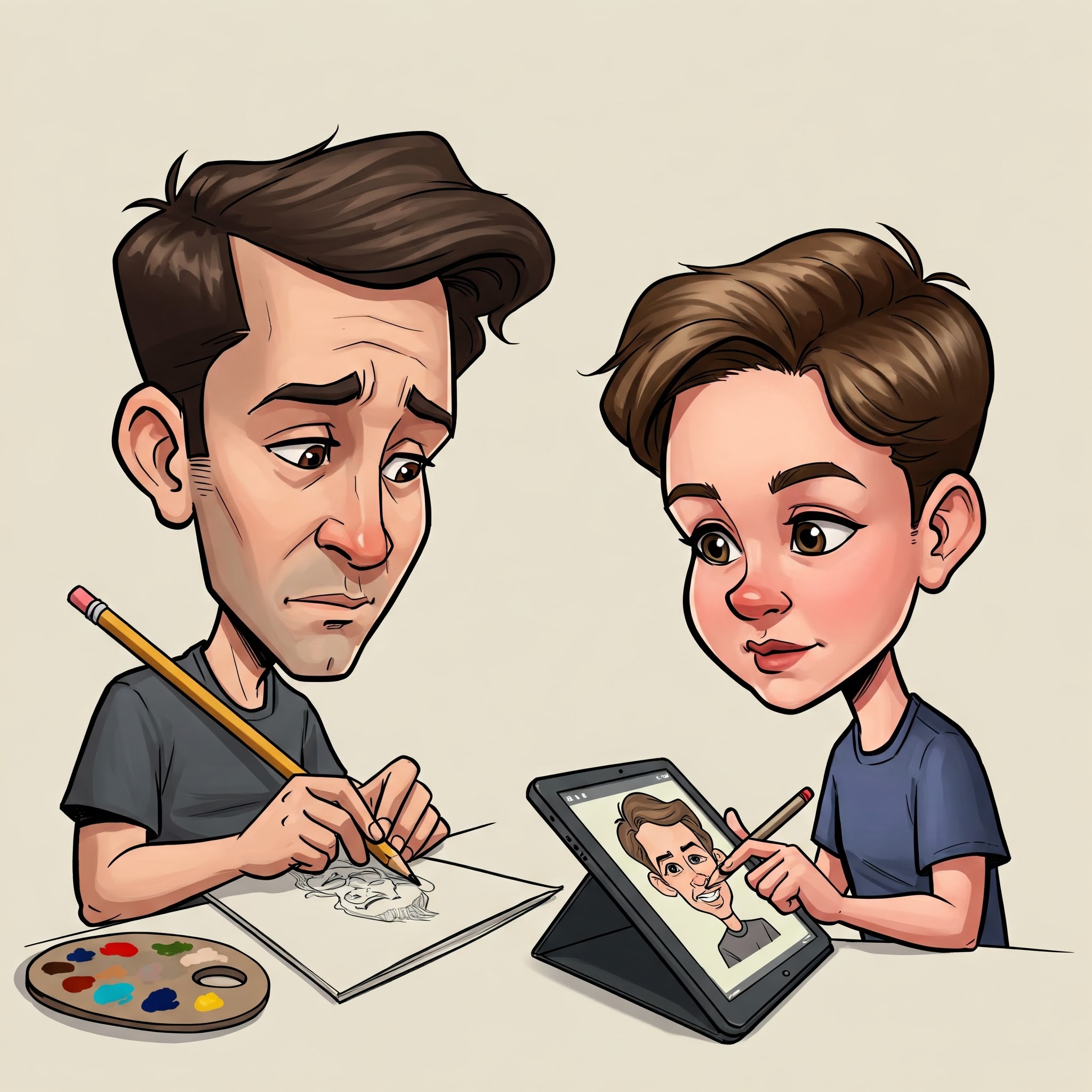 O Futuro da Caricatura e Ilustração