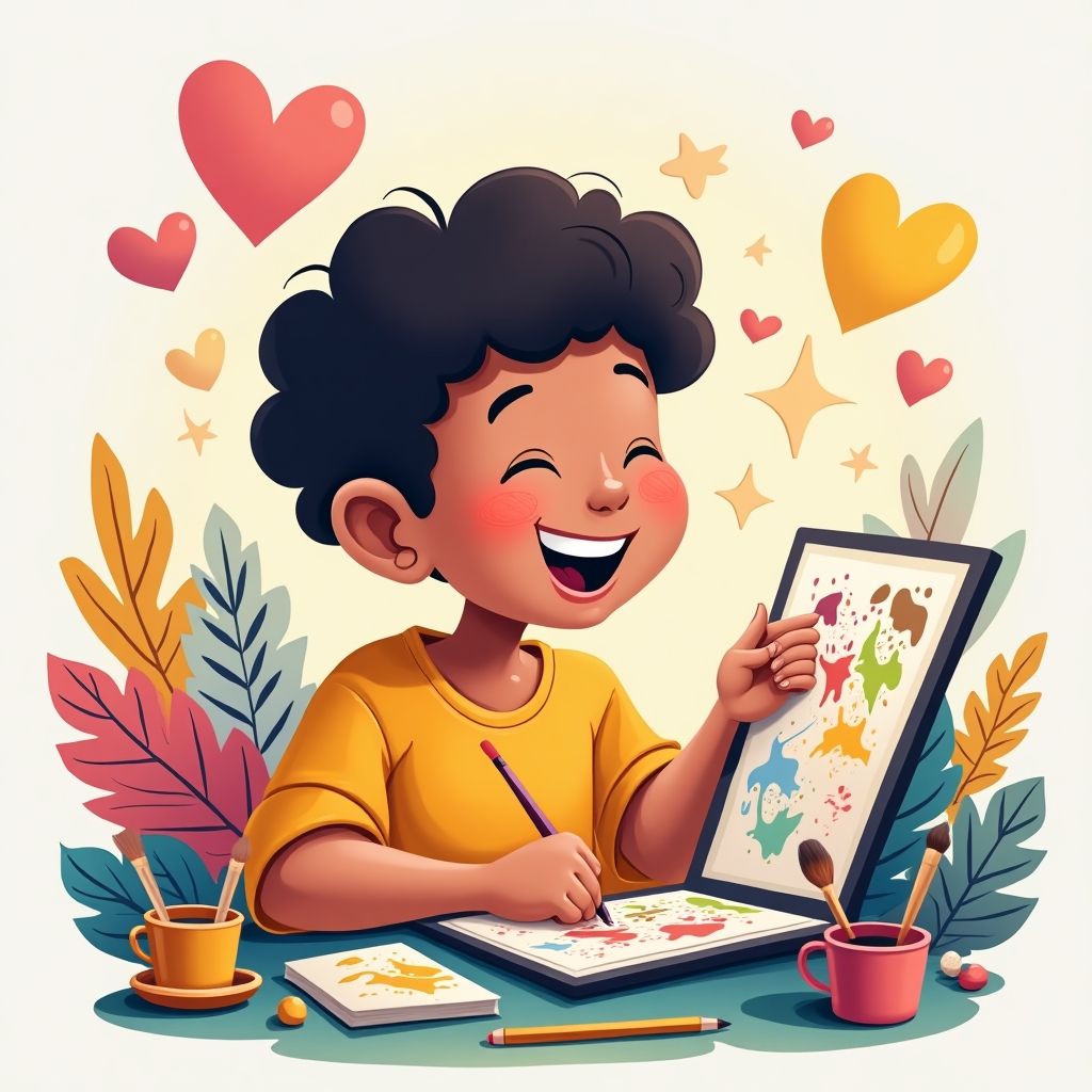 Como a Pintura Digital Pode Ajudar na Saúde Mental