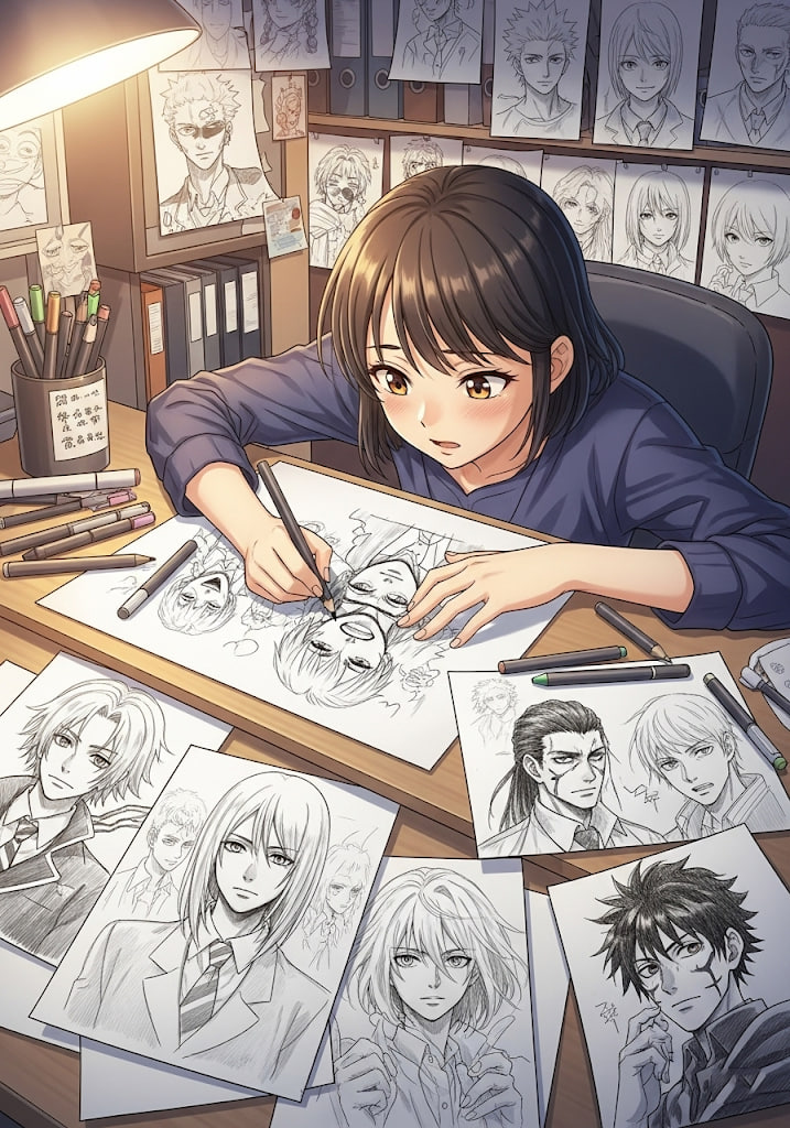 Um Guia para Desenhar Animes