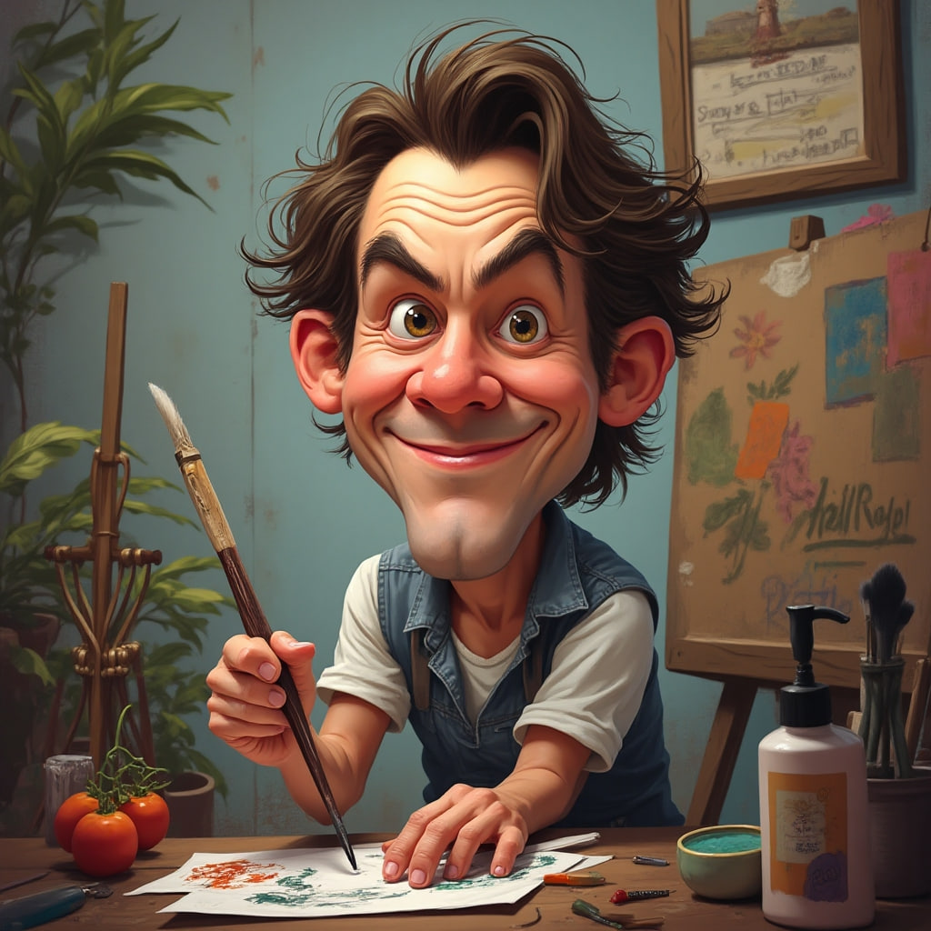 personagem de desenhar