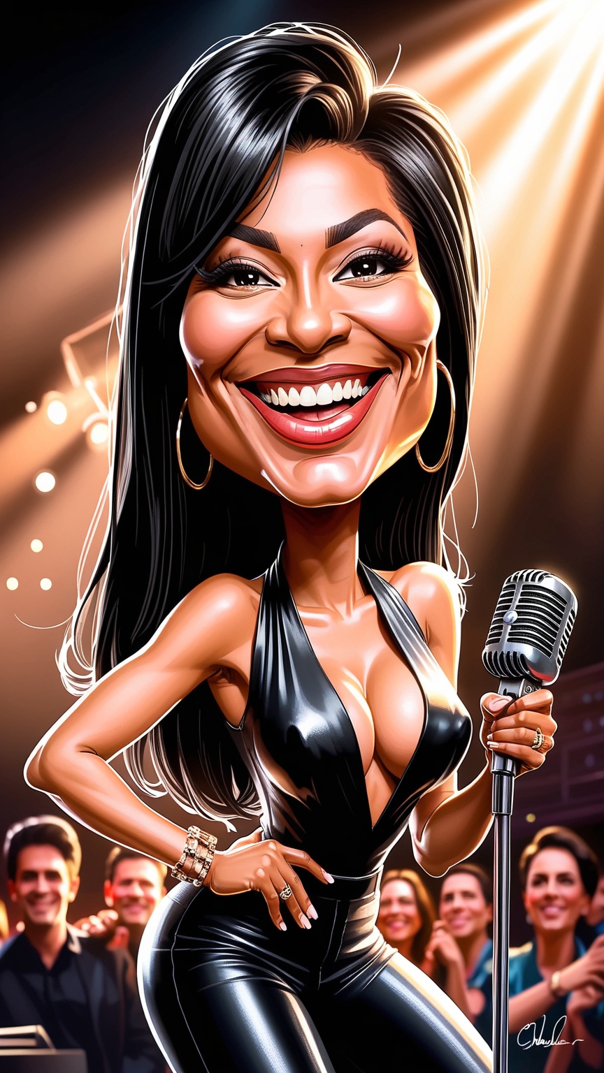 Capturando a Essência de uma Cantora Vibrante