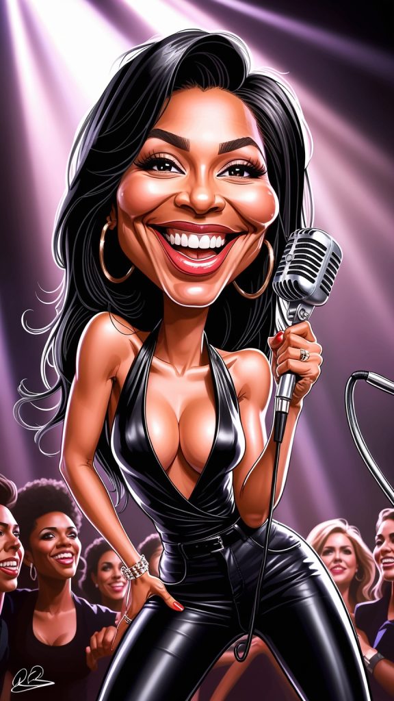 Capturando a Essência de uma Cantora Vibrante