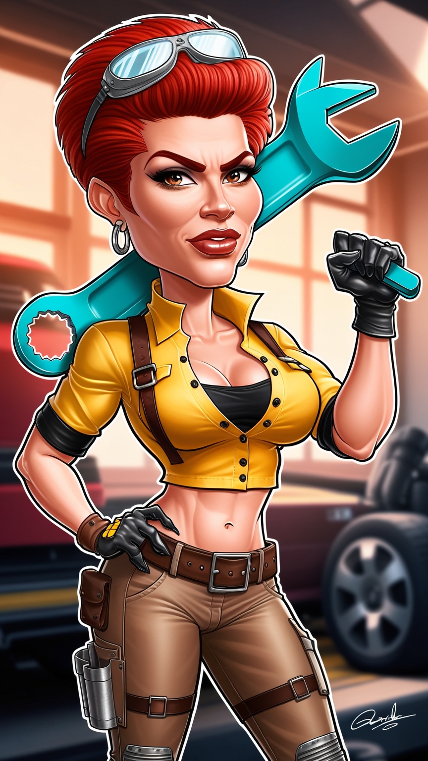 A Caricatura da Mecânica