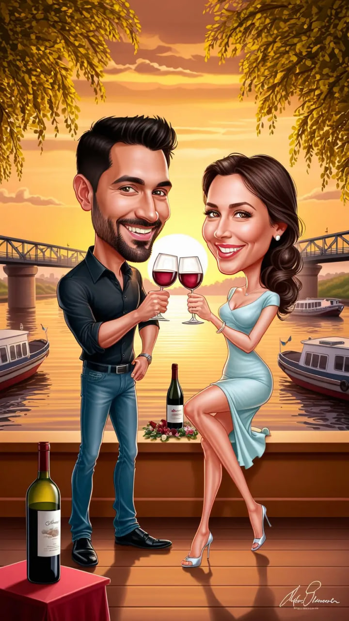 Celebrando o Amor com Arte: A Magia da Caricatura Estilo Cartoon post thumbnail image