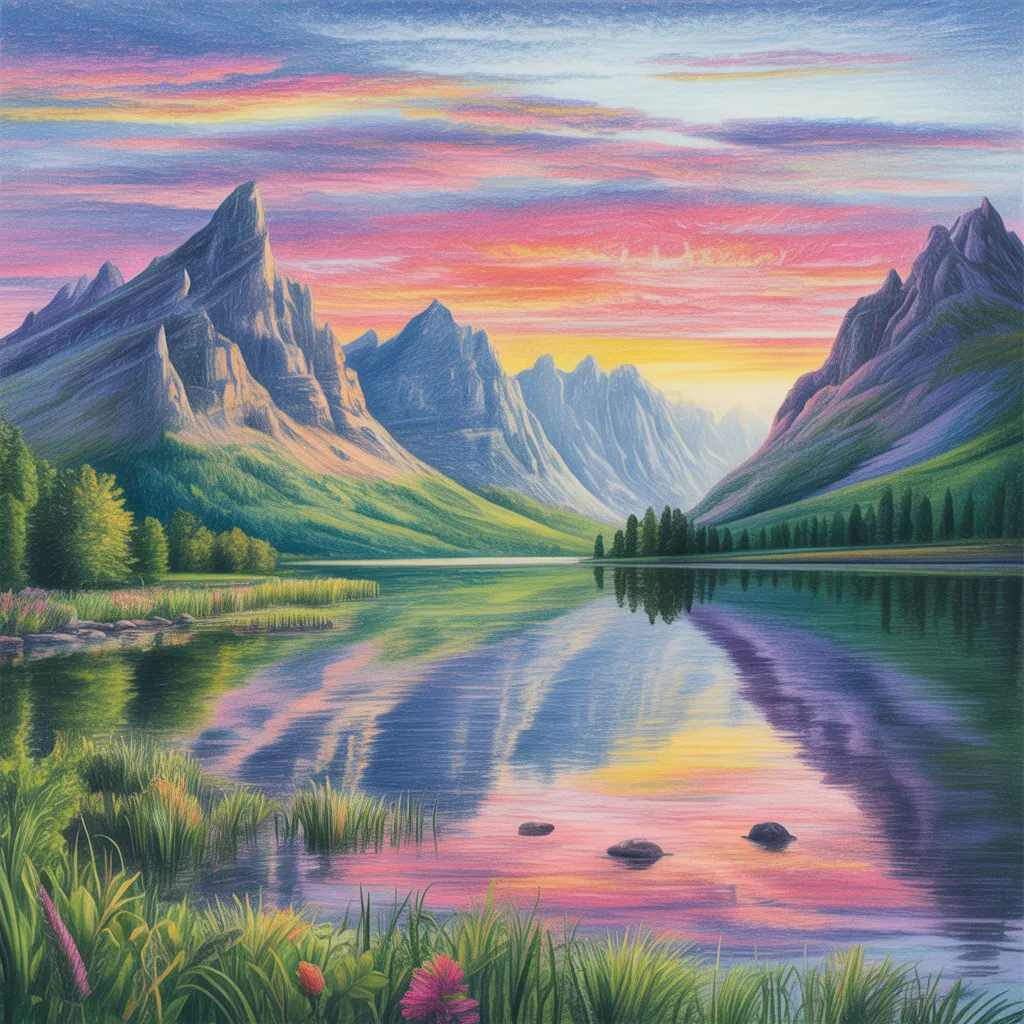 Desenho Realista com Lápis de Cor